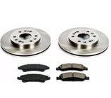 High Performance Auto Brake Parts / Front Brake Pads Replacement Ceramic Material