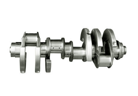 836mm Length Forged Steel Crankshaft For Mercedes Benz Trucks OEM 5420300101
