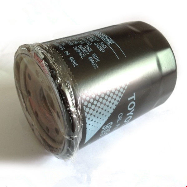 Black Color Automotive Oil Filter For Toyota / Camry / Tacoma 90915 YZZD4
