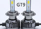 Gt9  H7 Car Headlight Bulb 50W 6000lumen 3 Color Led Headlight 4300K 3000K 6000K