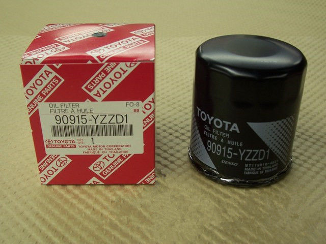 Paper Automotive Oil Filter 90915-yzzd1 For Toyota 4 Runner Camry Highlander