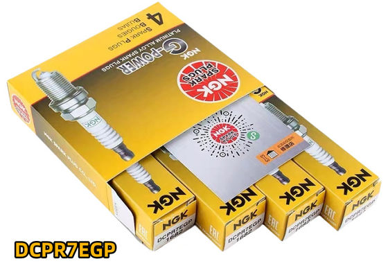 Length 19mm DCPR7EGP Auto Spark Plug For Wuling Zhiguang Saiou Lefeng