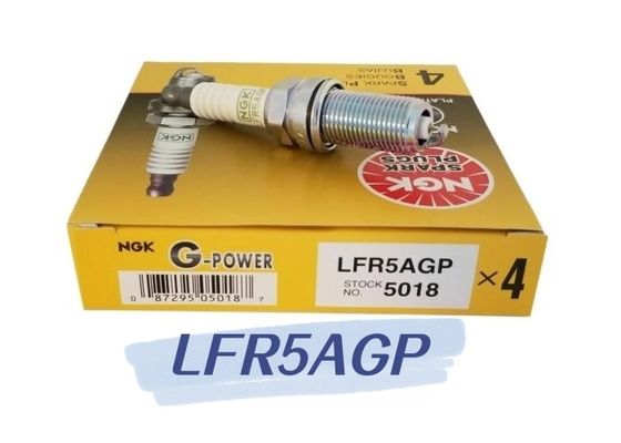 5018 LFR5AGP Auto Spark Plug NGK G-Power Platinum Spark Plug In Iridium