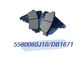 5580060J10 Semi Metallic Low Steel Ceramic Brake Pads DB1671 / D1008